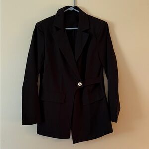 Elegant Black Women's Blazer